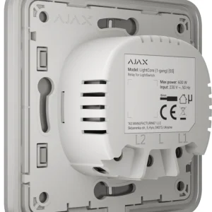 Вимикач Ajax LightSwitch 2-клавішний Fog