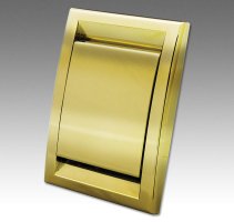 Пневморозетка Deco золото поліроване