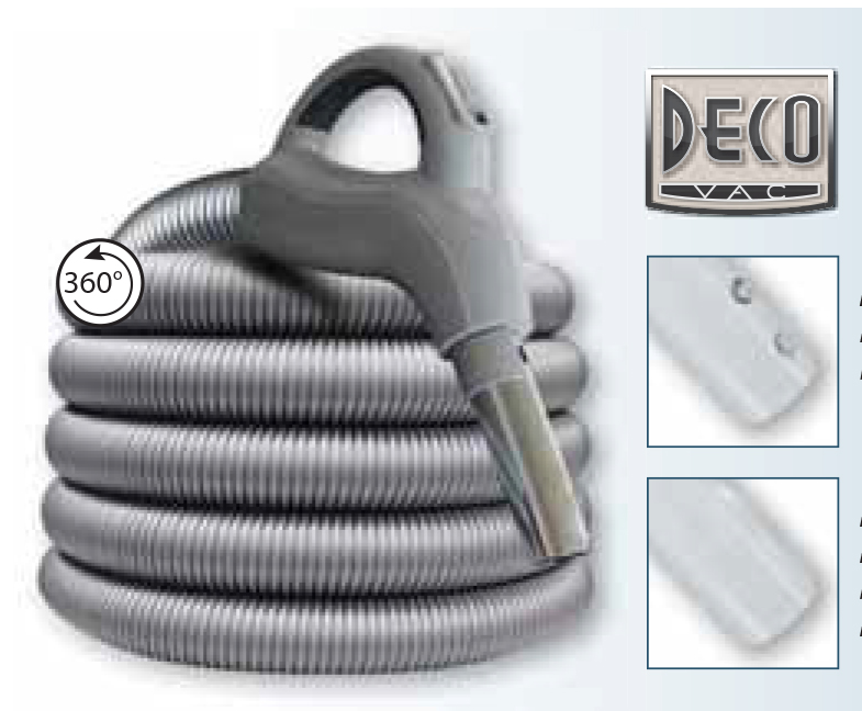Шланг для прибирання із вкл. 15,1 м DecoVac