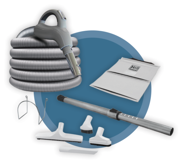 Набір для збирання Decovac зі шлангом 10,68м.