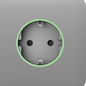 Бічна панель для вбудованої розетки Ajax SideCover (smart) Fog