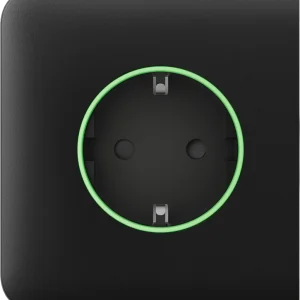 Бічна панель для вбудованої розетки Ajax SideCover (smart) Black