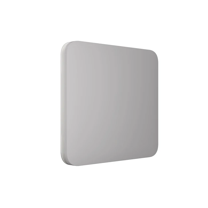 Кнопка для одноклавішного чи прохідного вимикача Ajax SoloButton (1-gang / 2-way) Fog