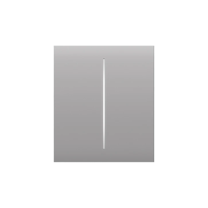 Центральна кнопка для двоклавішного вимикача Ajax CenterButton (2-gang) Fog