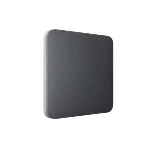 Кнопка для одноклавішного чи прохідного вимикача Ajax SoloButton (1-gang / 2-way) Graphite