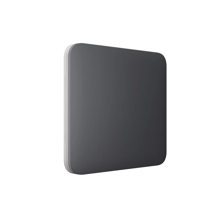 Кнопка для одноклавішного чи прохідного вимикача Ajax SoloButton (1-gang / 2-way) Graphite