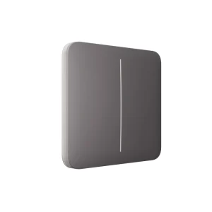 Кнопка для двоклавішного вимикача Ajax SoloButton (2-gang) Grey