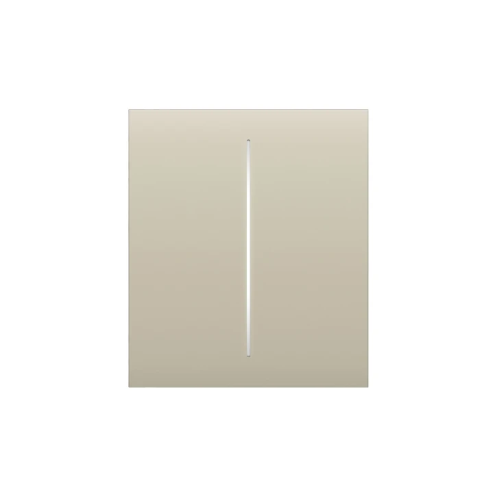 Центральна кнопка для двоклавішного вимикача Ajax CenterButton (2-gang) Ivory