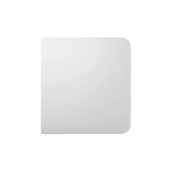 Бічна кнопка для одноклавішного чи прохідного вимикача Ajax SideButton (1-gang / 2-way) White