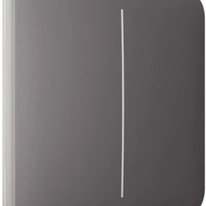 Вимикач Ajax LightSwitch 2-клавішний Graphite