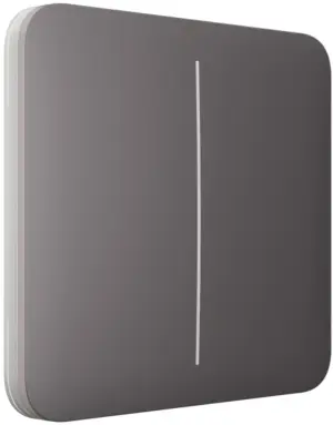 Вимикач Ajax LightSwitch 2-клавішний Grey