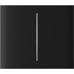 Центральна кнопка для двоклавішного вимикача Ajax CenterButton (2-gang) vertical Black