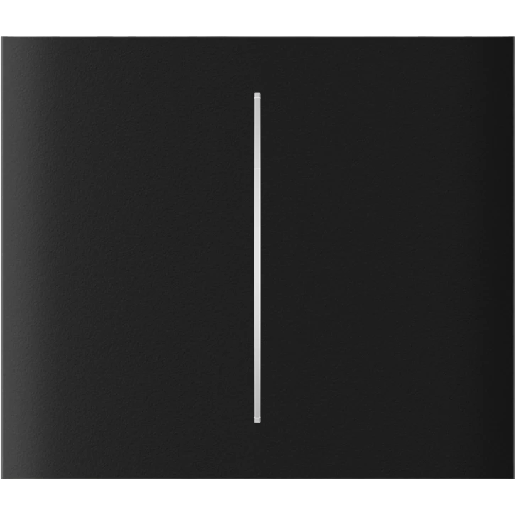 Центральна кнопка для двоклавішного вимикача Ajax CenterButton (2-gang) vertical Black