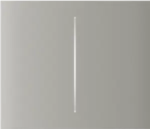 Центральна кнопка для двоклавішного вимикача Ajax CenterButton (2-gang) vertical Oyster