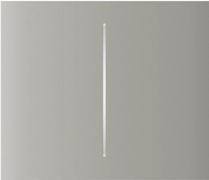 Центральна кнопка для двоклавішного вимикача Ajax CenterButton (2-gang) vertical Oyster