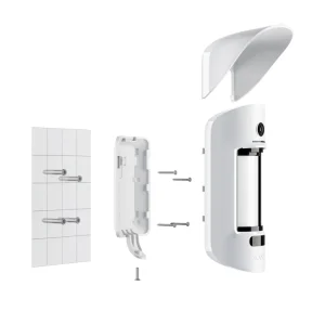 Бездротовий вуличний датчик руху Ajax MotionCam Outdoor White