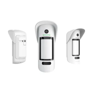 Бездротовий вуличний датчик руху Ajax MotionCam Outdoor (PhOD) з підтримкою фотоверифікації тривог, функцій «Фото за запитом» і «Фото за сценарієм» White