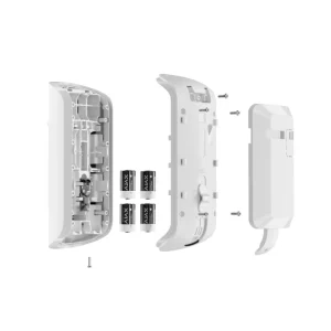 Бездротовий вуличний датчик руху Ajax MotionCam Outdoor (PhOD) з підтримкою фотоверифікації тривог, функцій «Фото за запитом» і «Фото за сценарієм» White