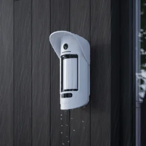 Бездротовий вуличний датчик руху Ajax MotionCam Outdoor (PhOD) з підтримкою фотоверифікації тривог, функцій «Фото за запитом» і «Фото за сценарієм» White