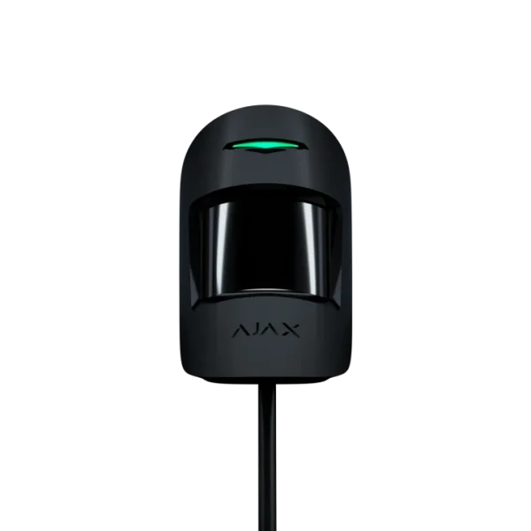 Дротовий датчик руху Ajax MotionProtect Fibra Black
