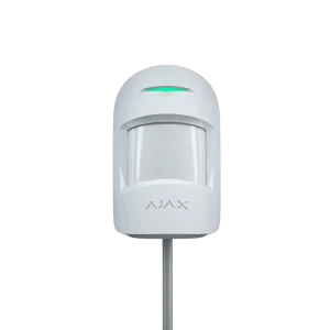 Дротовий датчик руху Ajax MotionProtect Fibra White