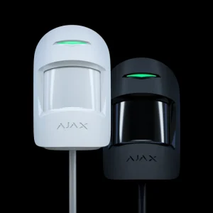 Дротовий датчик руху Ajax MotionProtect Fibra White