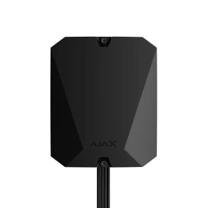 Гібридна централь системи безпеки Ajax FIBRA Hub Hybrid (4G) Black