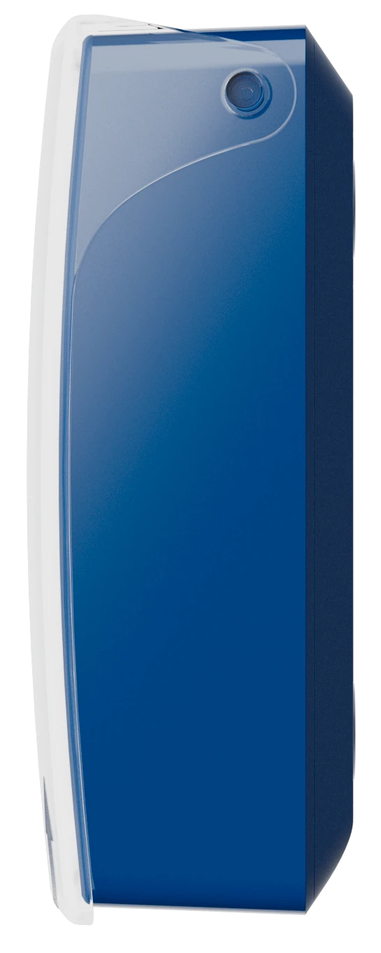 Бездротова програмована кнопка з механізмом скидання Ajax ManualCallPoint Jeweller Blue