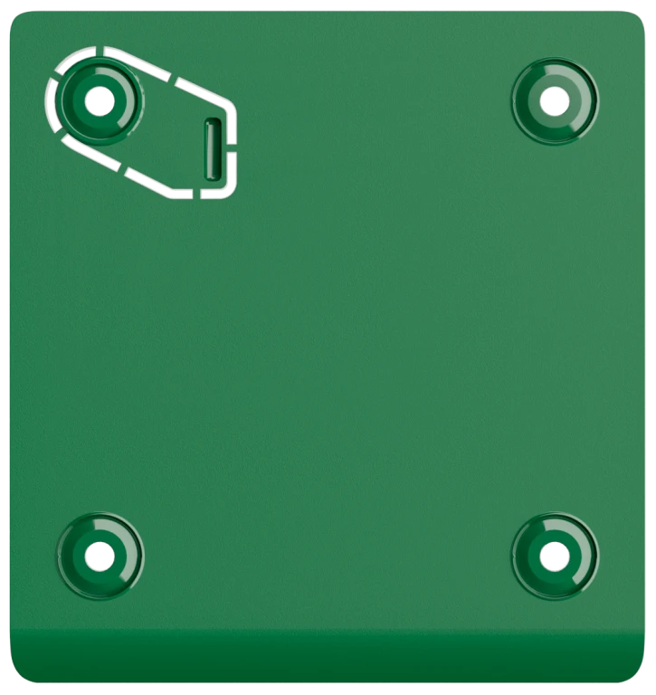 Бездротова програмована кнопка з механізмом скидання Ajax ManualCallPoint Jeweller Green