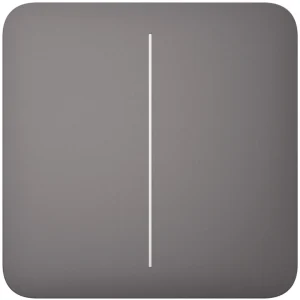 Вимикач Ajax LightSwitch 2-клавішний Grey