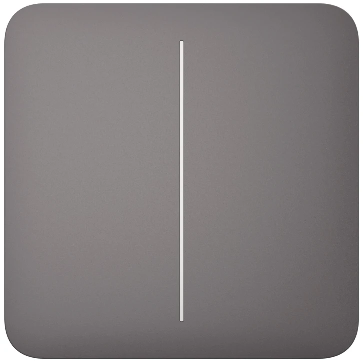 Вимикач Ajax LightSwitch 2-клавішний Grey