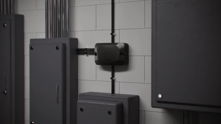 Корпус для захищеного дротового під'єднання пристроїв Ajax Case A (106) Black