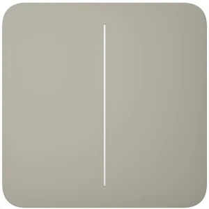 Вимикач Ajax LightSwitch 2-клавішний Olive