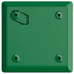 Бездротова програмована кнопка з механізмом скидання Ajax ManualCallPoint Jeweller Green