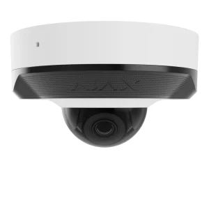 Дротова охоронна IP-камера Ajax DomeCam Mini (8 Mp/2.8 mm) White