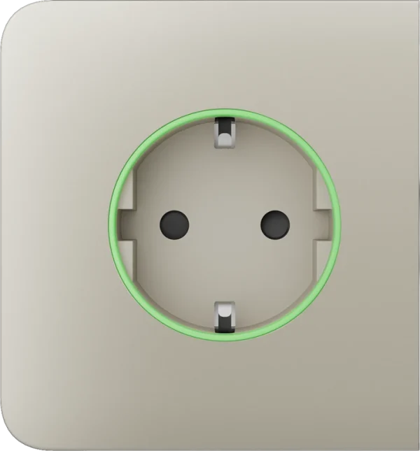 Бічна панель для вбудованої розетки Ajax SideCover (smart) Ivory