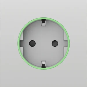 Центральна панель для вбудованої розетки Ajax СenterCover (smart) White