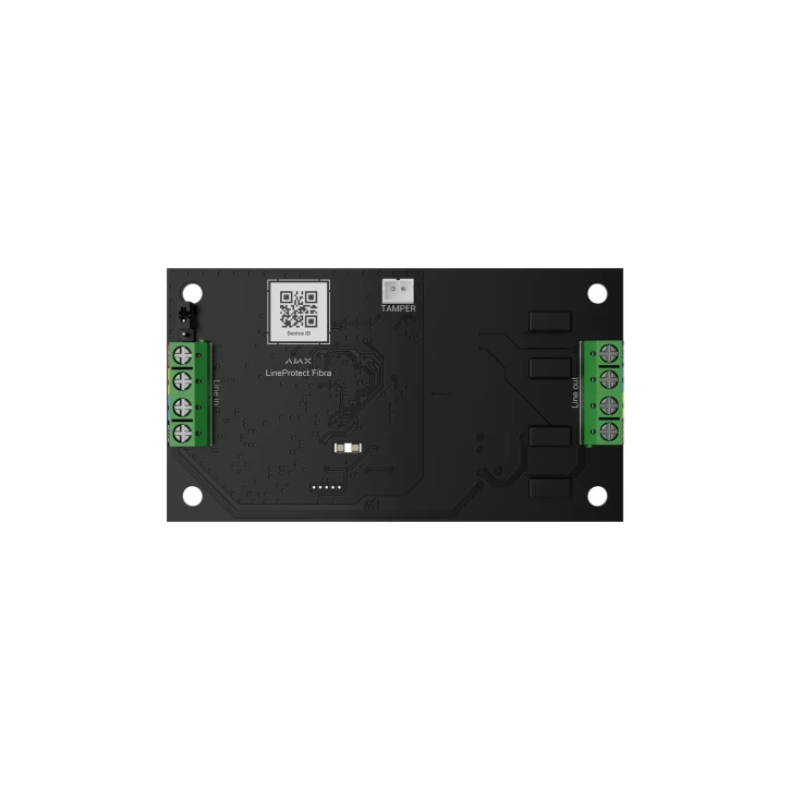 Модуль для захисту пристроїв Fibra від короткого замикання та саботажу Ajax LineProtect Fibra