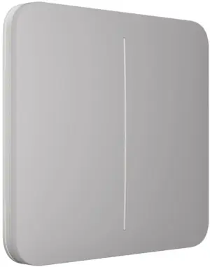 Вимикач Ajax LightSwitch 2-клавішний Fog