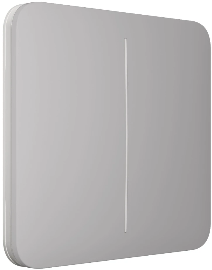 Вимикач Ajax LightSwitch 2-клавішний Fog