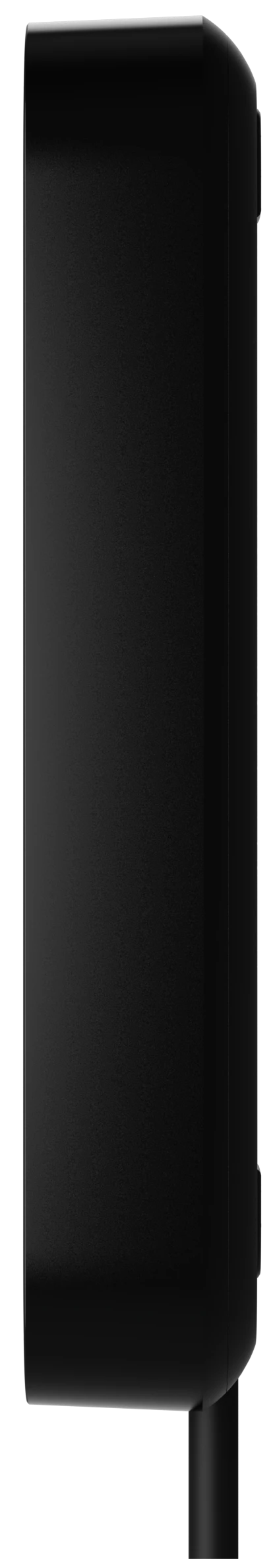 Дротова клавіатура з сенсорним екраном Ajax KeyPad TouchScreen Fibra Black