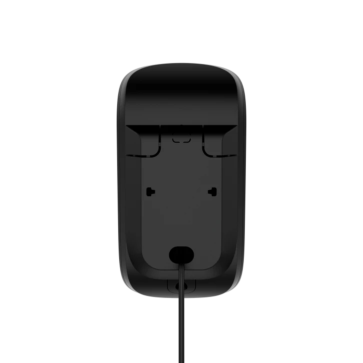 Дротовий датчик руху Ajax MotionCam Fibra (PhOD) з підтримкою фотоверифікації тривог, функцій «Фото за запитом» і «Фото за сценарієм» Black