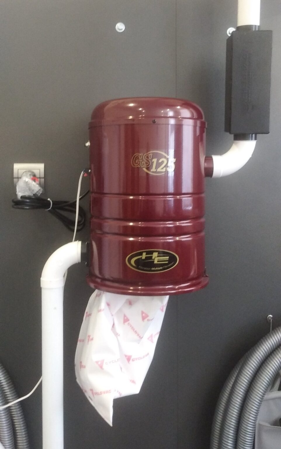 Пилосос центральний Cyclovac GS125