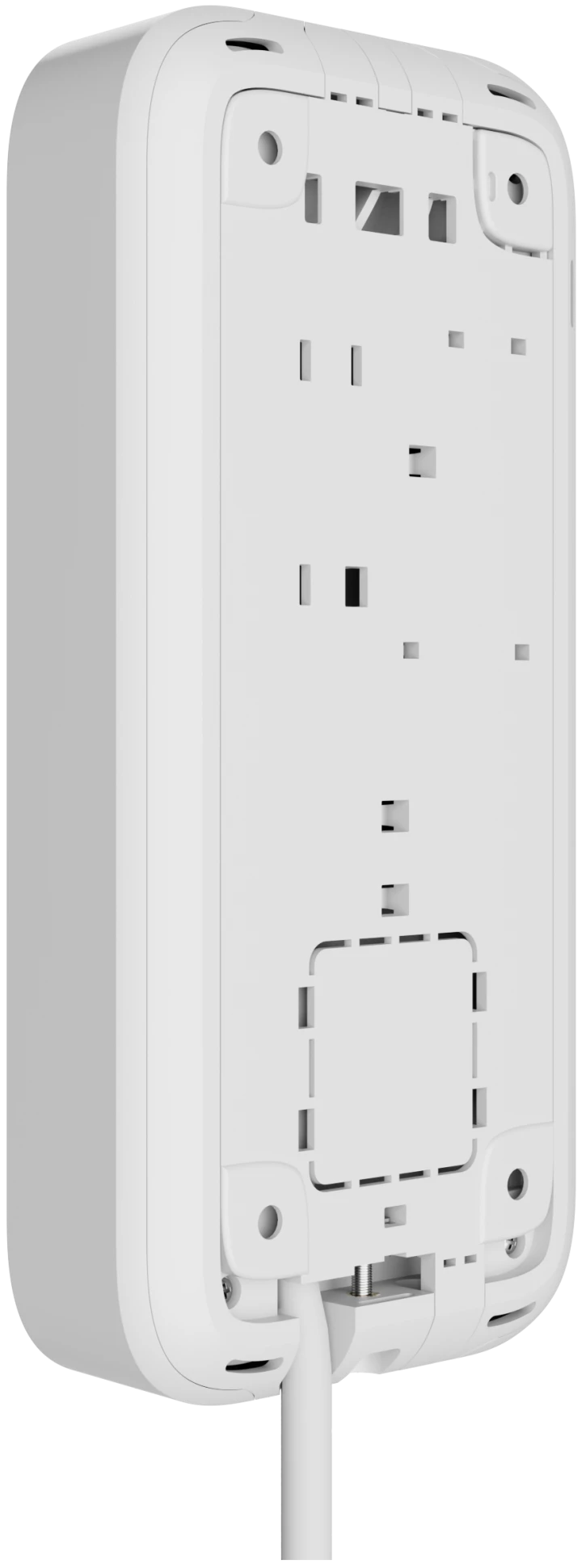 Дротова клавіатура з сенсорним екраном Ajax KeyPad TouchScreen Fibra White