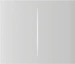 Центральна кнопка для двоклавішного вимикача Ajax CenterButton (2-gang) vertical White