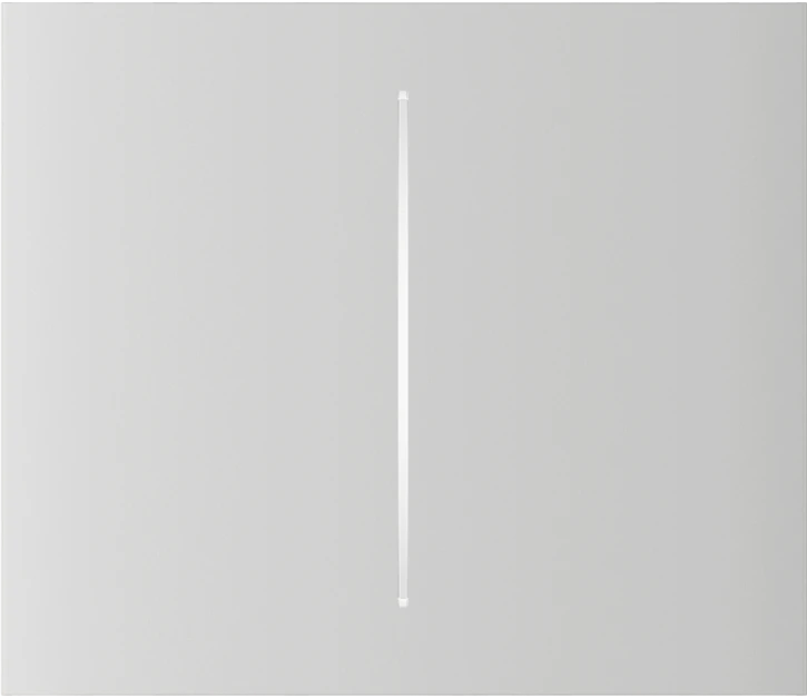 Центральна кнопка для двоклавішного вимикача Ajax CenterButton (2-gang) vertical White