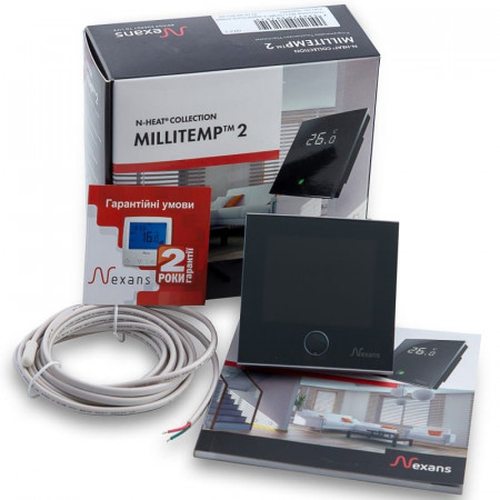 Терморегулятор Nexans для теплої підлоги Millitemp 2 BREATH