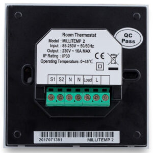 Терморегулятор Nexans для теплої підлоги Millitemp 2 BREATH