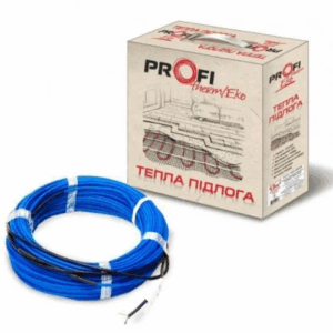 Тепла підлога | Тонкий нагрівальний кабель ProfiTherm Еко Flex 80Вт 7.1м 0.5м.кв