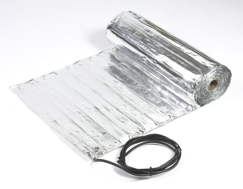 Тепла підлога під ламінат або паркет | Нагрівальний мат алюмінієвий MAGNUM Aluminium Heating Mat 560Вт 4м²